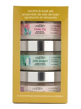 3pc Vitabath Soothe and Soak Gift Set 3 x 8.8oz